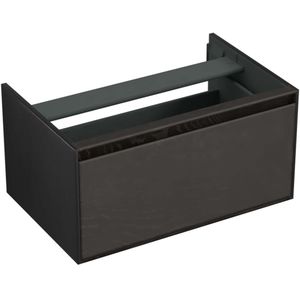 Onderkast forzalaqua reno 80x51x40 cm 1 la softclose eiken black oiled