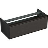 Onderkast Forzalaqua Reno 120x51x40 Cm 1 La Softclose Eiken Black Oiled