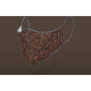 RPM Mondkapje - Espresso Forte maat S/M