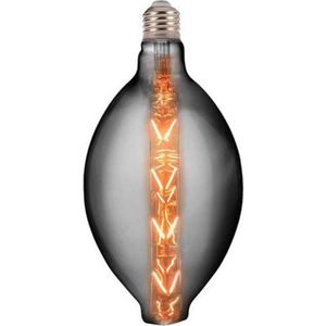 LED Lamp - Design - Elma - E27 Fitting - Titanium - 8W - Warm Wit 2400K