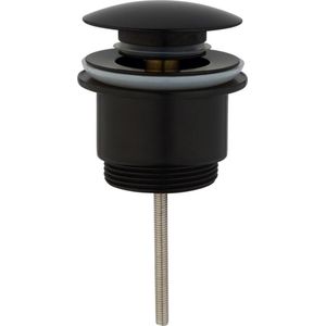 Diamond Line - Afvoerplug Zwart - Clickwaste - Ø 63mm