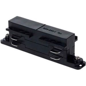 Spanningsrail Doorverbinder - Facto - Recht - 3 Fase - Zwart