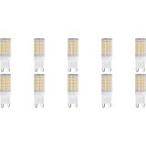 Voordeelpak LED Lamp 10 Pack - Aigi - G9 Fitting - 3.5W - Helder/Koud Wit 6500K | Vervangt 30W