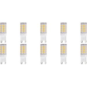 Voordeelpak LED Lamp 10 Pack - Aigi - G9 Fitting - 3.5W - Helder/Koud Wit 6500K | Vervangt 30W