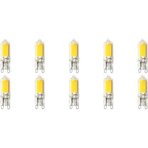 LED Lamp 10 Pack - Aigi - G9 Fitting - 2.2W - Warm Wit 3000K | Vervangt 25W