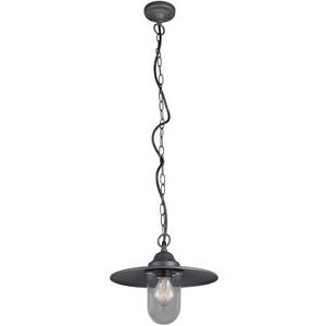 LED Tuinverlichting - Hanglamp - Trion Brinito - Plafond - E27 Fitting - Mat Antraciet - Aluminium