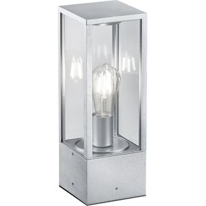 LED Tuinverlichting - Staande Buitenlamp - Trion Garinola - E27 Fitting - Mat Grijs - Aluminium
