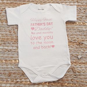 romper baby tekst papa eerste vaderdag