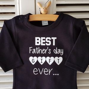 Baby Rompertje met leuke tekst Als het van papa en mama niet mag vraag ik het toch gewoon aan mijn opa en oma | lange mouw | wit blauw | maat 74/80 cadeau vaderdag Moederdag verjaardag