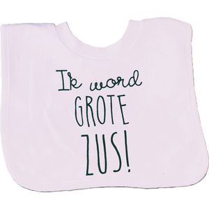 slab met tekst voor ik word grote zus big sis sister Zwangerschapsaankondiging zwangerschap aankondiging geboorte baby cadeau