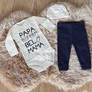 MM Baby pakje cadeau geboorte meisje jongen set met tekst aanstaande zwanger kledingset pasgeboren unisex Bodysuit | Huispakje | Kraamkado | Gift Set babyset kraamcadeau  babygeschenk babygeschenkset kraampakket
