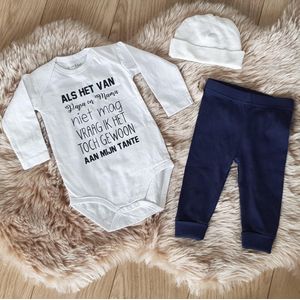MM Baby cadeau geboorte meisje jongen set met tekst aanstaande zwanger kledingset pasgeboren unisex Bodysuit |  babykleding  Kraamkado | Gift Set babyset kraamcadeau pakje babygeschenk babygeschenkset  aankondiging bekendmaking zwangerschap