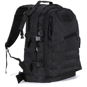 Merkloos - Backpack - Militair Tactisch - Tactical Backpack - Zwart - Wandelrugzak - Rugtas - Rugzak - 55 Liter