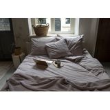 Dekbedovertrek - Katoen - Grijs - 2 Persoons