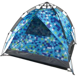 M-Fest 2 persoons paraplu tent blauw 170x170x130cm- Iglo Tent