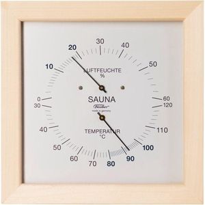 Fischer | Sauna thermohygrometer 200 x 200 mm