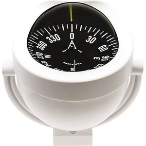 Autonautic | Beugelmontage kompas - 85 mm - Wit