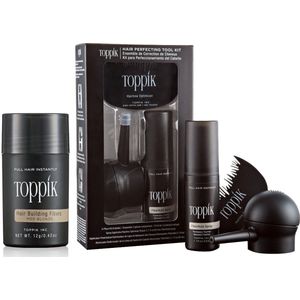 Toppik Hair Fibers Starterset Middenblond - Toppik Hair fibers 12 gram + Toppik Toolkit - Alles voor direct vol haar en een perfecte applicatie