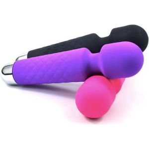 Wand Vibrator – Wand Massager - Massage - Wand Massager Draadloos - Massager - USB oplaadbaar - Paars