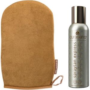 Curasano Spraytan Express Tanning Spray + Tanning Handschoen - 150 ml