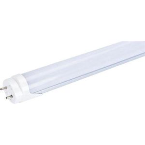 TL LED Buis Koel Wit - 9 Watt - 60 cm - Type armatuur: Elektronische ballast (+ en - aansluiten op één kant van de armatuur)