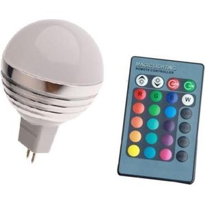 LED Bollamp RGB - 3 Watt - MR16