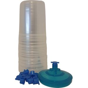 PPS binnencup 800ml set 125micron geel