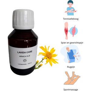 Arnica olie - 100 ml - Spieren en gewrichten - Ontstekingsremmend - Sport massage olie