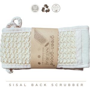 NextGadgets Loofah spons badborstel en doucheborstel als massageborstel - beige