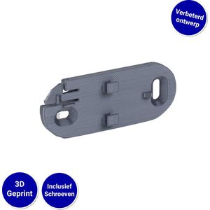 Nieuwe zilveren houder voor je Honeywell DCP-311, DCP-511 en DCP-911 deurbellen - Zilver - Remake Parts