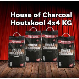 Voordeelverpakking - Premium Houtskool (4x4 kg) - 16 kg