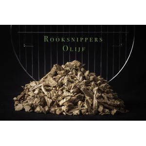 Eigen productie - Rooksnippers 'Olijf' 1kg = 4000 ml = 4 Liter ( LEVERING MEESTAL BINNEN DE 2 A 3 WERKDAGEN )