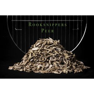 Eigen productie - Rooksnippers 'Peer' 1kg = 4000 ml = 4 Liter ( LEVERING MEESTAL BINNEN DE 2 A 3 WERKDAGEN )