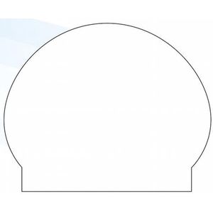 Badmutsen Wit in Latex - Ecopack 25 stuks