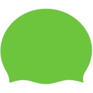 25 Siliconen Badmutsen Donkergroen Ecopack