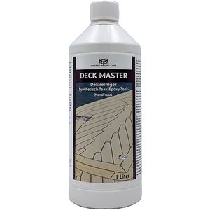 DeckMaster - Dek Reiniger - Synthetisch teak-Epoxy - Teak - Hardhout- Master Yacht Care - De totaal oplossing voor het reinigen van uw boot op een duurzame en milieubesparende manier!