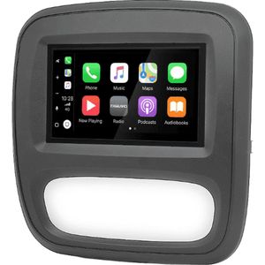 Apple Carplay en Android auto navigatie voor Renault Trafic |Opel Vivaro 2014+ zonder originele navigatie | stuurwiel ondersteuning