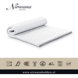 110x200 Topdekmatras - Topper HR55 - Koudschuim Tencel - 12 CM - Nirwana Bedden