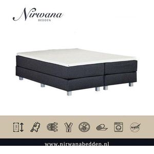 70x210 Topdekmatras - Topper HR55 - Koudschuim Tencel - 12 CM - Nirwana Bedden