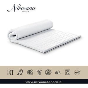 Topper Topdekmatras 190x220 HR80 Koudschuim c.a 7cm dik