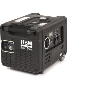 HBM HY4000i Generator / Inverter met 4000W Benzinemotor en Afstandsbediening