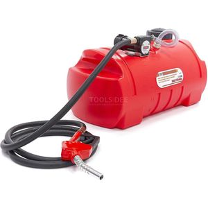 HBM Professional elektrisk dieselpump, bränsleoljepump med 100 liters tank - Bränslepump - Dieselpump - Diesel - Eldningsolja - 12 volt - 40 l/min