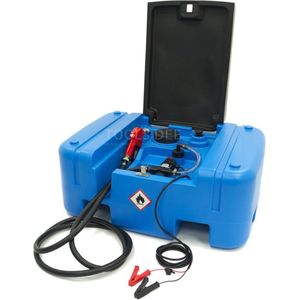 HBM 12 Volt 200 Liter Kunststof Mobiele Dieseltank