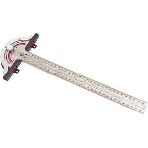 HBM Professionele 15 inch/ 38 cm Liniaal Gradenboog