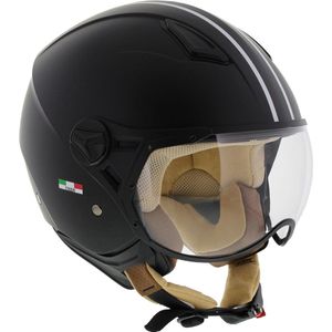 Vito Moda jethelm mat zwart XS