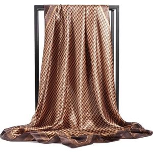 - Luxe - Dames - Sjaal - Omslagdoek - 90X90cm -