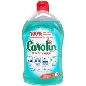 Carolin Gel Allesreiniger met Eucalyptus - 2 x 500 ml
