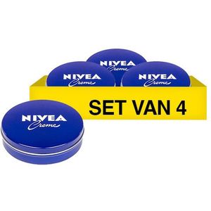 NIVEA - Crème - 4 x 150 ml - Hydraterend - Voor Elk Huidtype