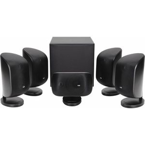 Bowers & Wilkins MT-50  - Home Cinema 5.1 Surround Set met Actieve Subwoofer - Zwart