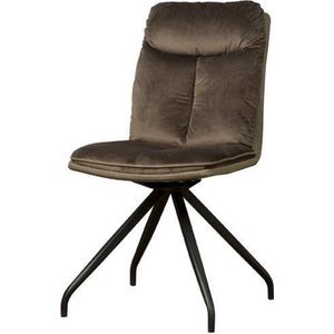 Teakea - Rota sidechair | 69x48x90 | bruin